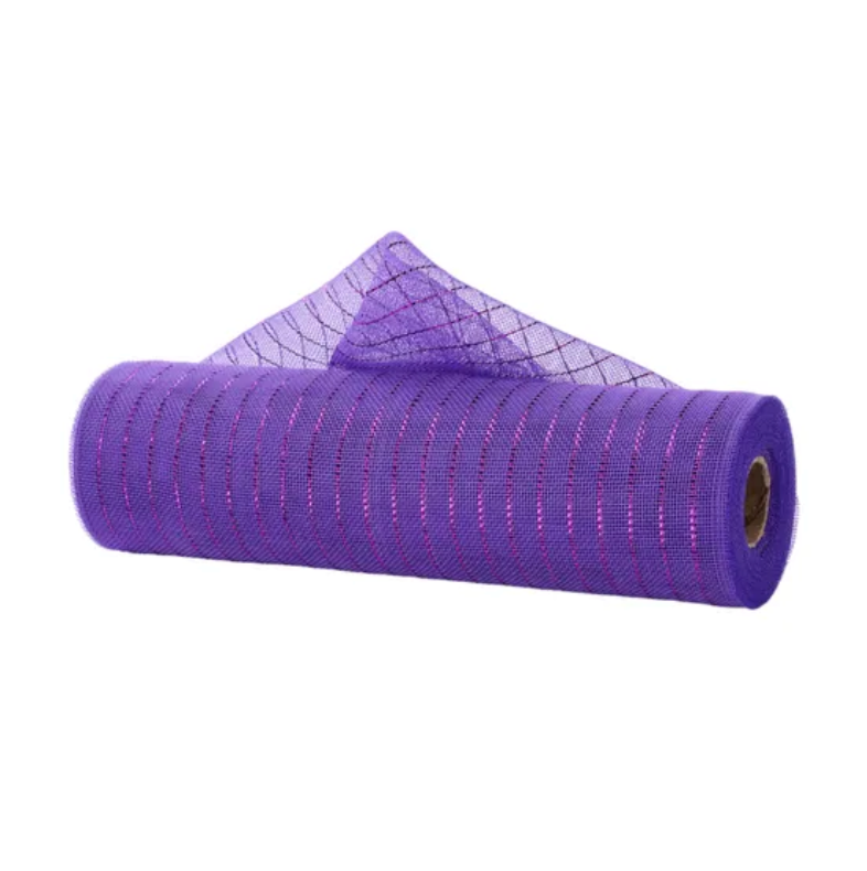 10.25" x 10yd Fine Weave Metallic Mesh (Purple)