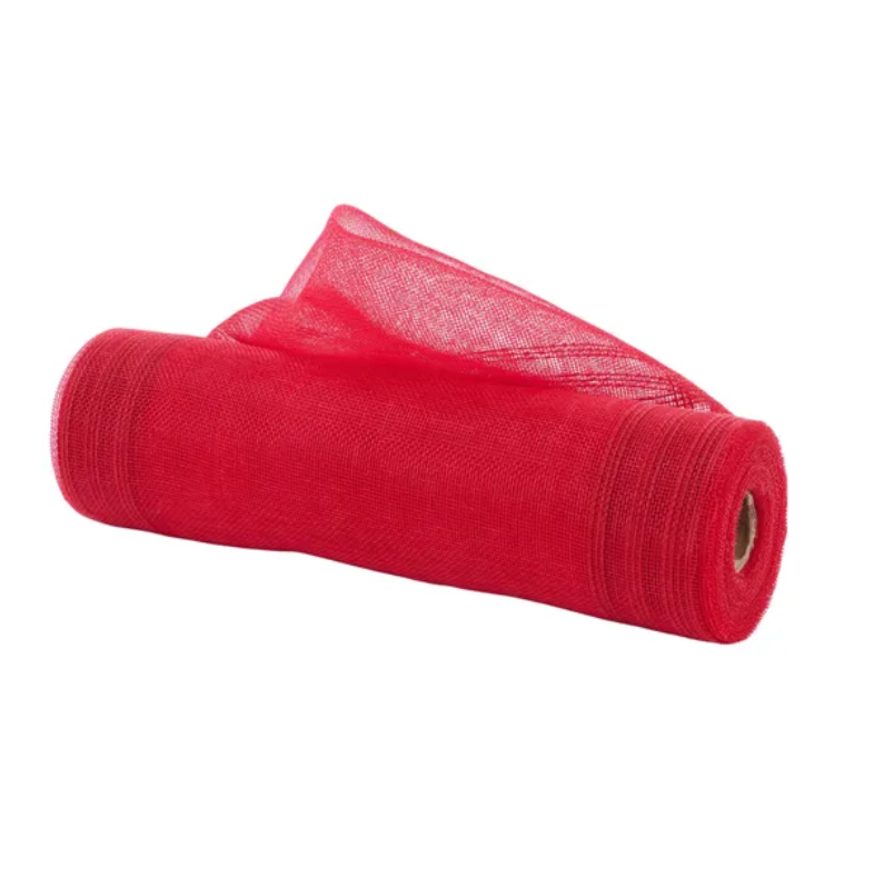 10.25" x 10yd Fine Weave Border Stripe (Red)