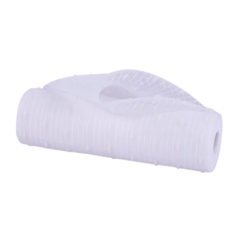 10.25" x 10yd Fine Weave Snowball Mesh (White)
