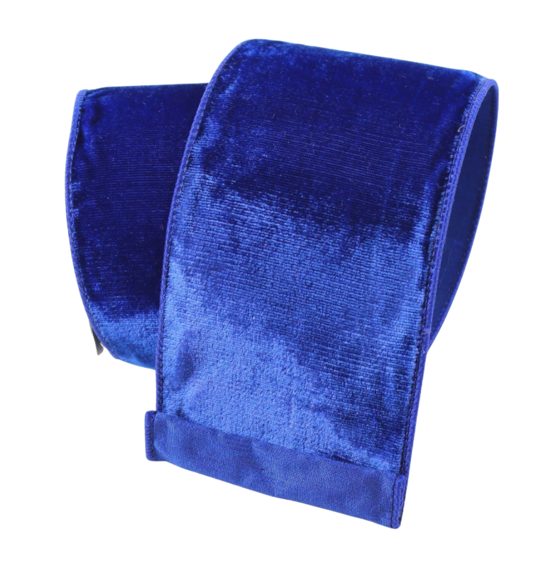 4" X 10YD Velvet (Royal Blue) Farrisilk
