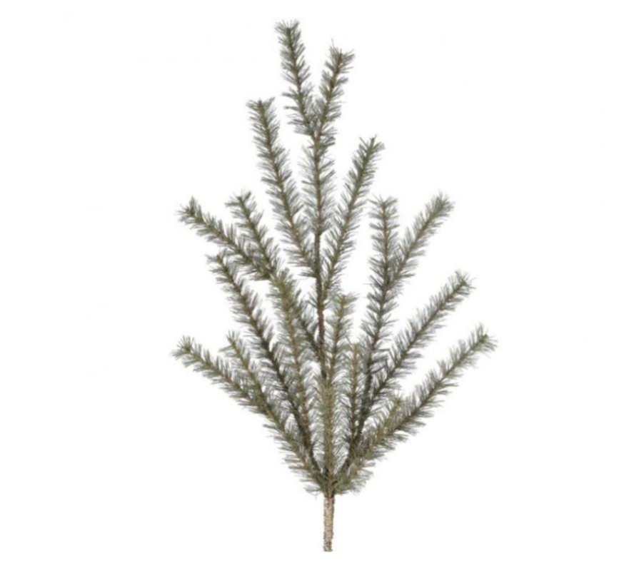 32" Glitter Skip Pine Spray (Green)