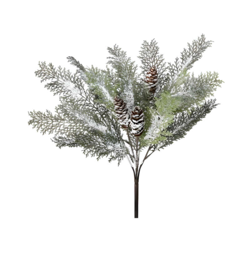 19" Winter Acacia W/Cone Bush