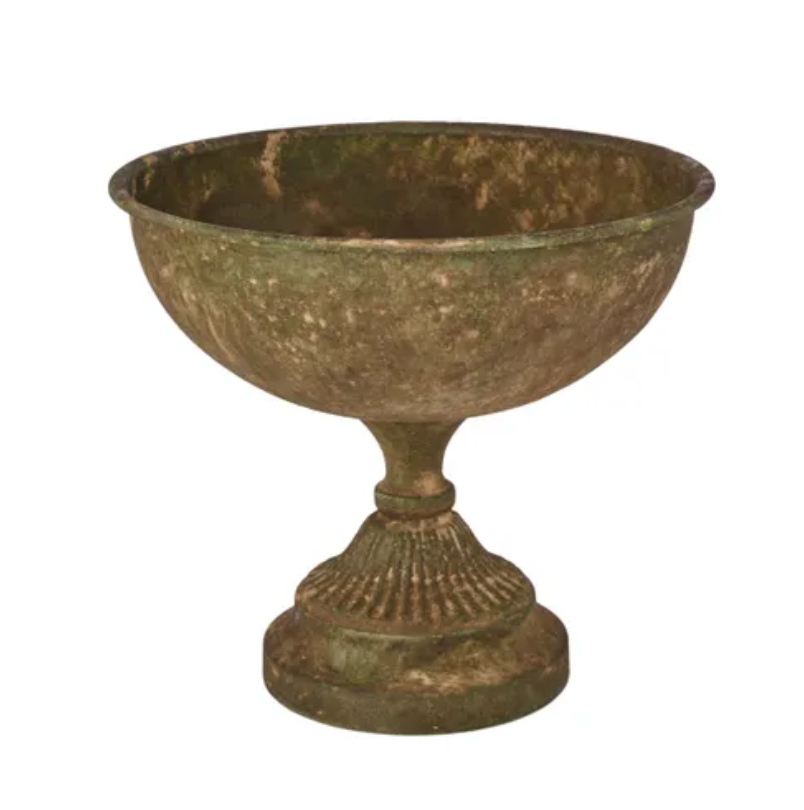 9.5"Dia Waterproof Tin Footed Compote