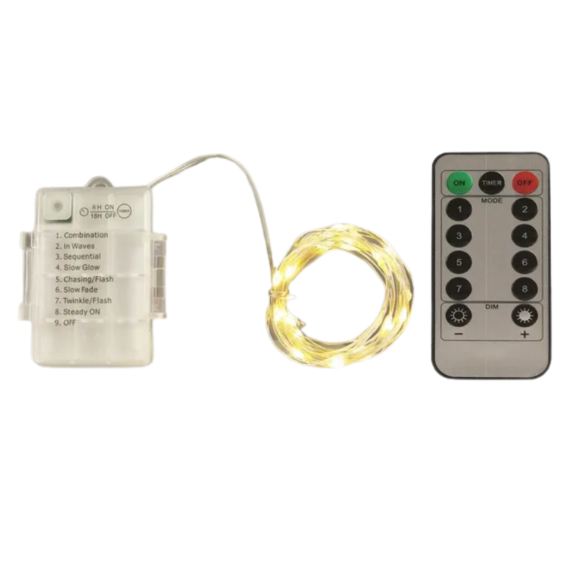 16'L Mini Led 40 Light, Warm White