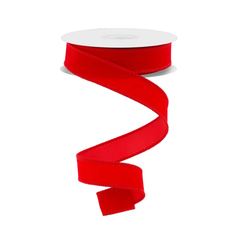 1" x 10yd Outdoor Velvet Ribbon