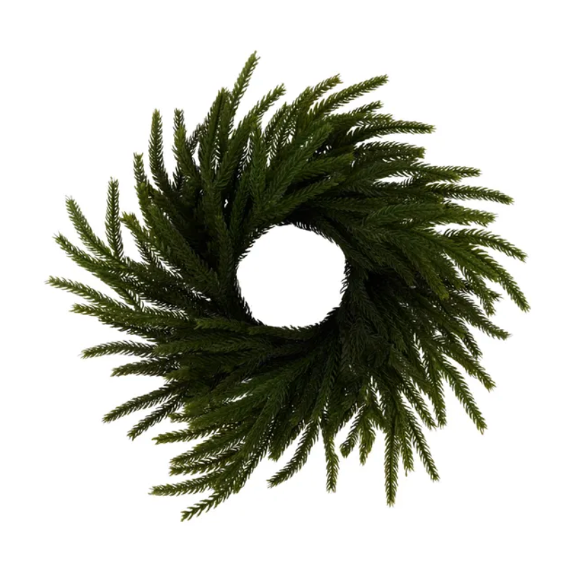 12"Dia Real Touch Norfolk Candle Ring