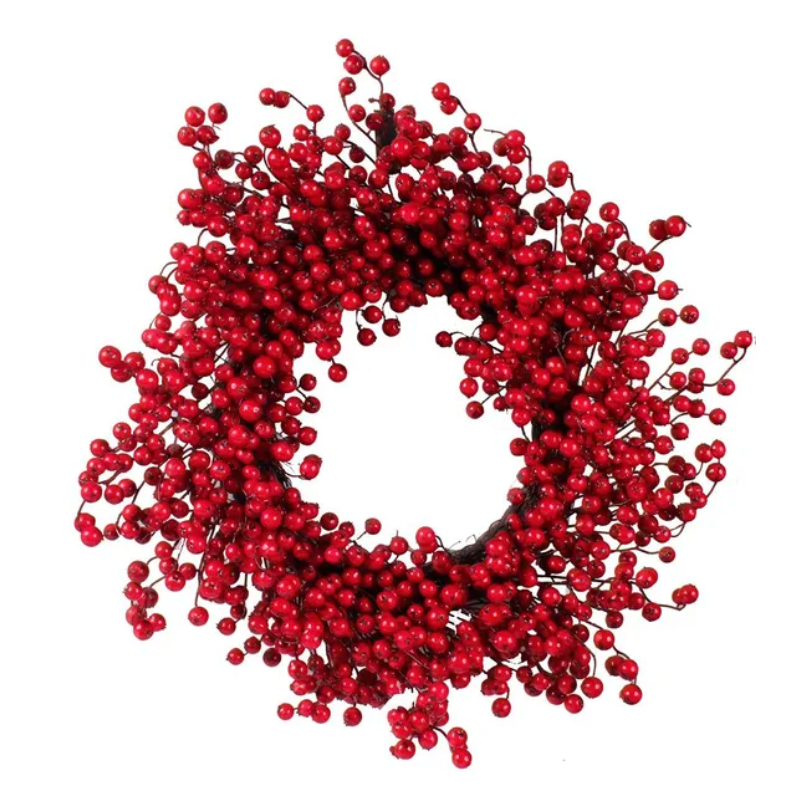 24"Dia Waterproof Berry Wreath