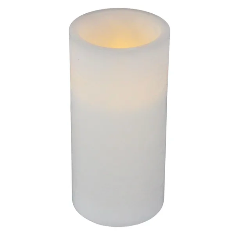 3"Dia x 6"H R/C Frosted Flameless Candle