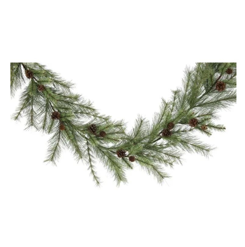 72"L Mixed Pine/Pinecone Garland
