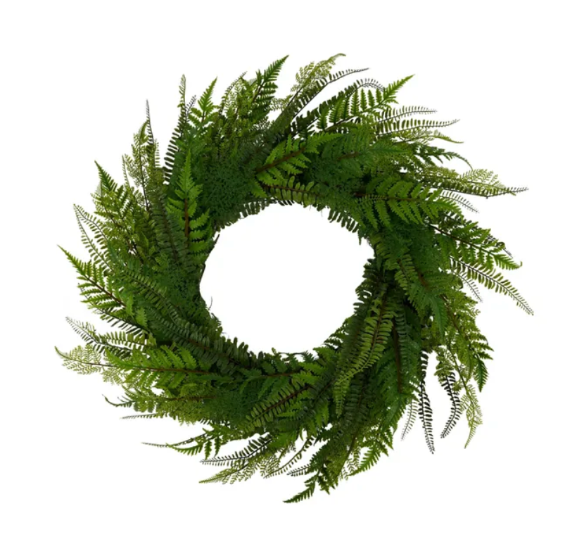 36"Dia Multi Fern Wreath x 72