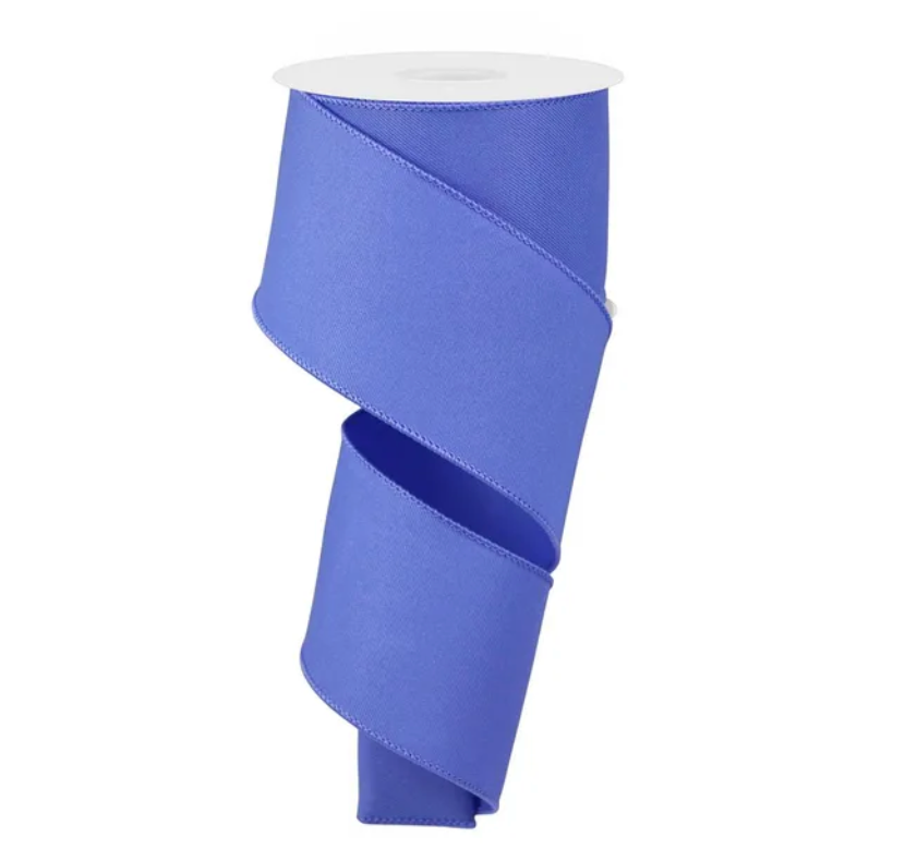 2.5" x 10yd Diagonal Weave Fabric (Iris Blue)