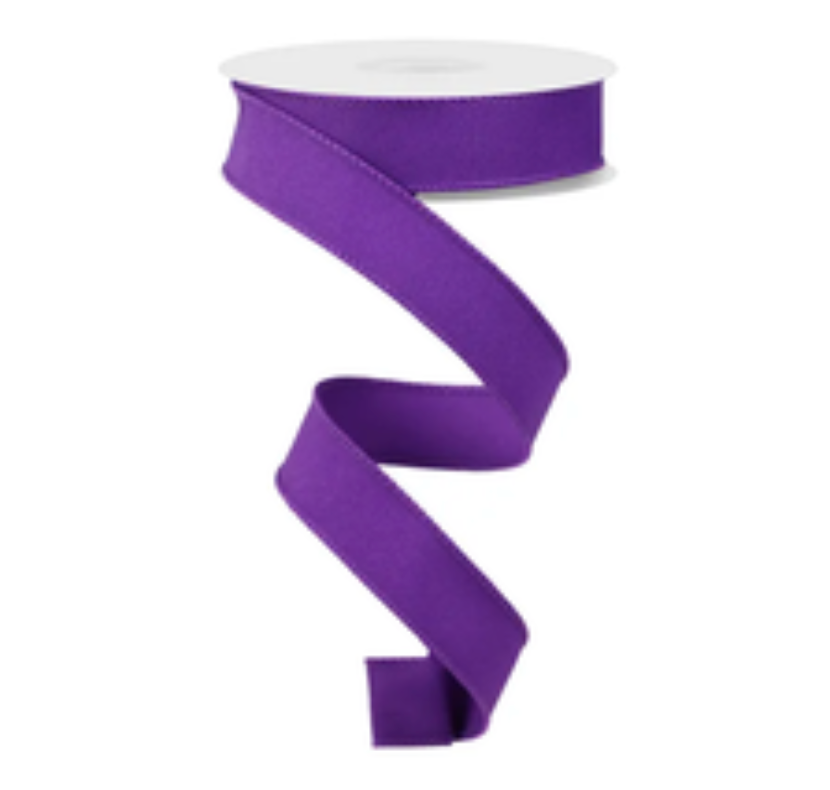 7/8" x 10yd Diagonal Weave (Purple)