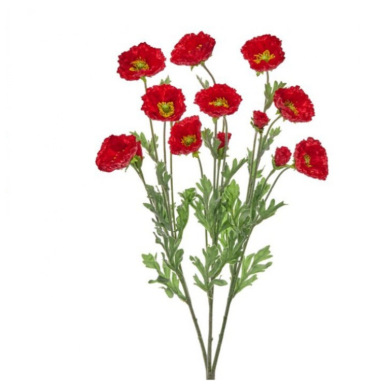 20" Cosmos Bush X3 (Red)