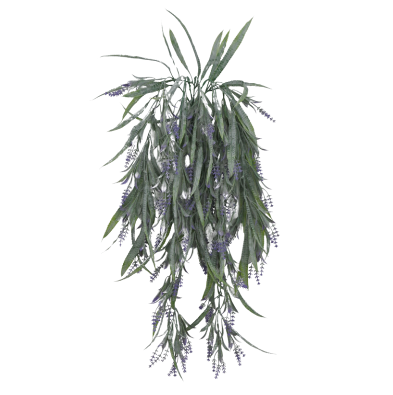 33" Lavender Hanging Vine