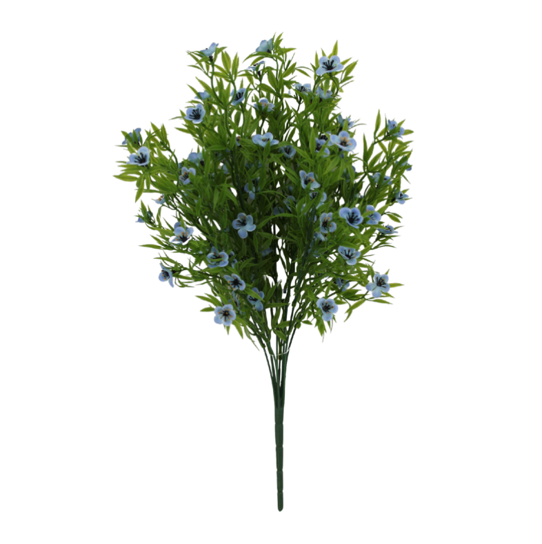 Blue Floral Wreath Kit