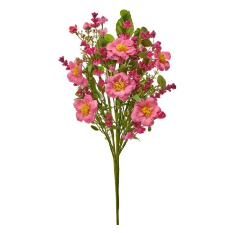 18" Summer Primula Spray (Hot Pink)