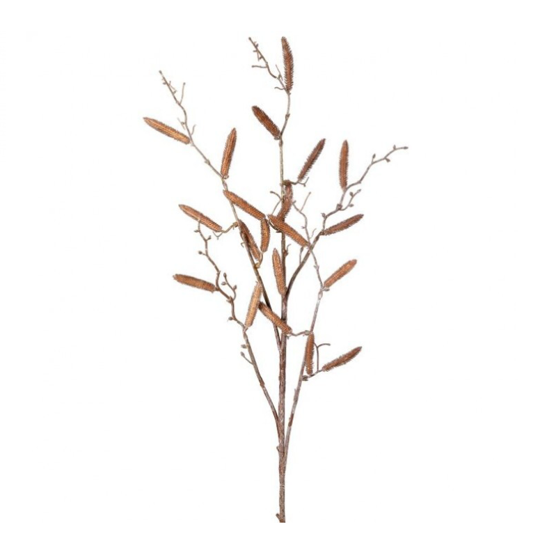 36" Autumn Seed Pod Spray (Brown)