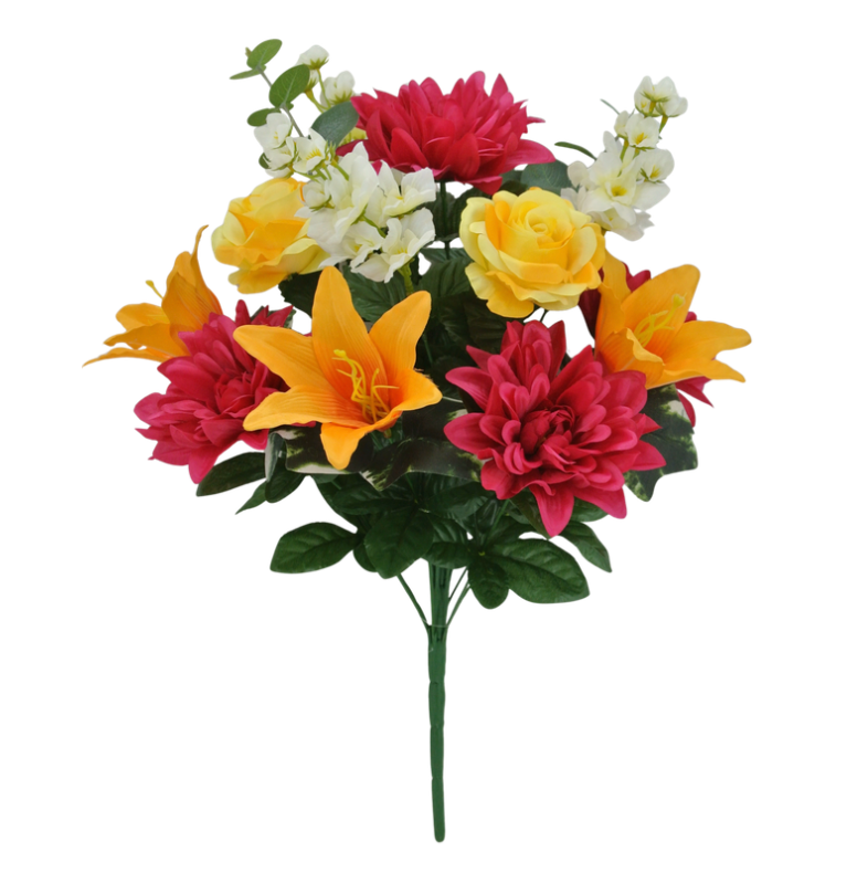 Dahlia Lily Wreath Kit