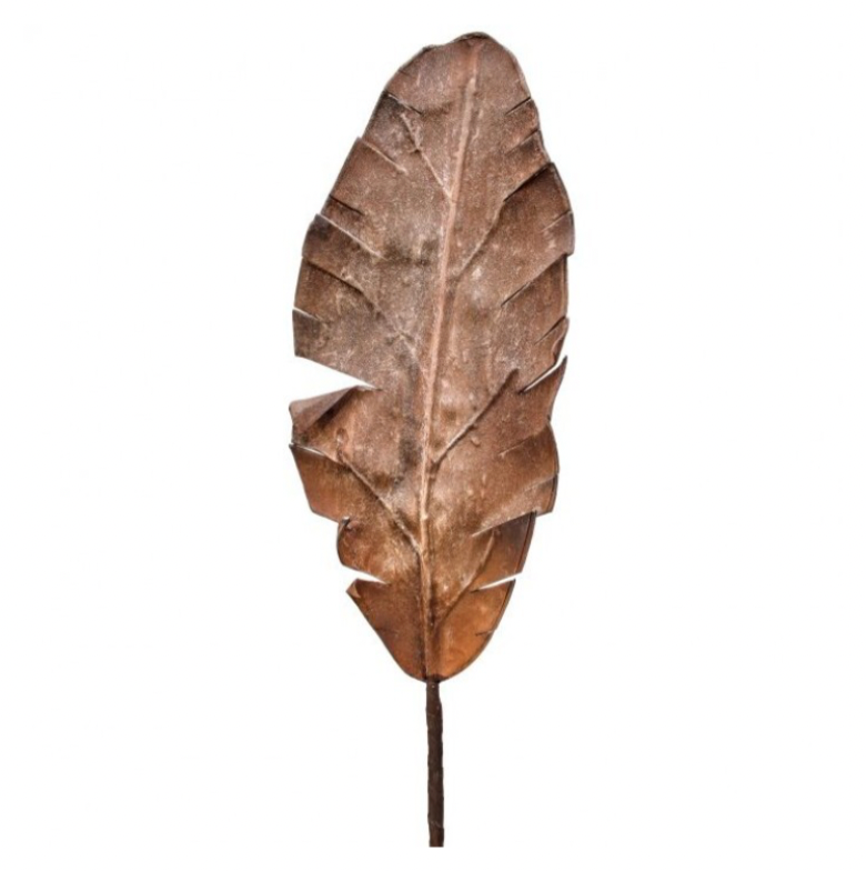 42" Foam Bird Of Paradise Leaf (Dark Brown)