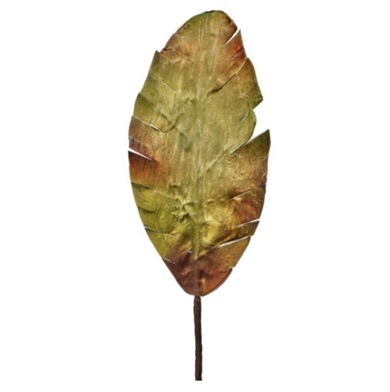 42" Foam Bird Of Paradise Leaf (Green)