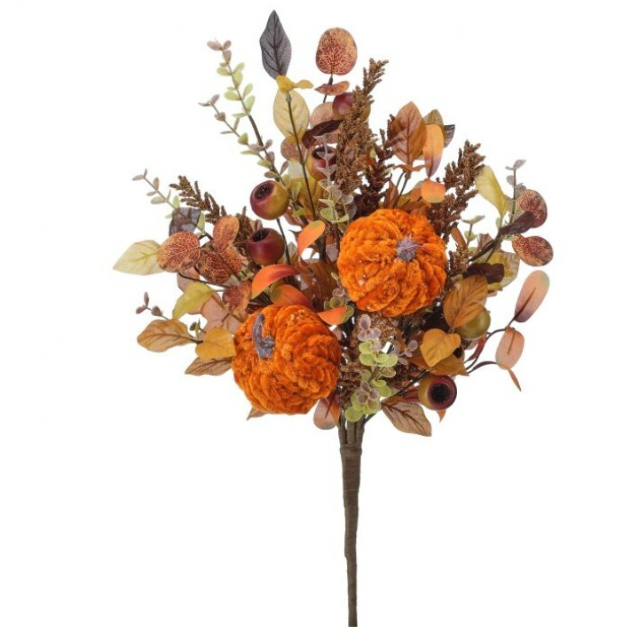 21" Autumn Splendor Bundle W/Pumpkin