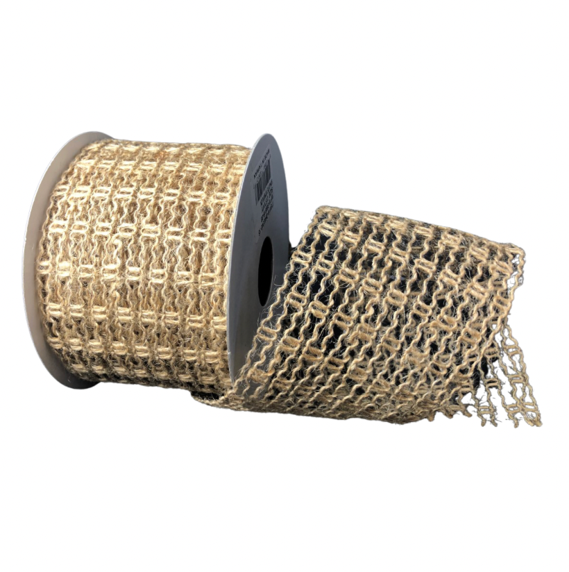 2.5" X 10YD Expandable Natural Jute