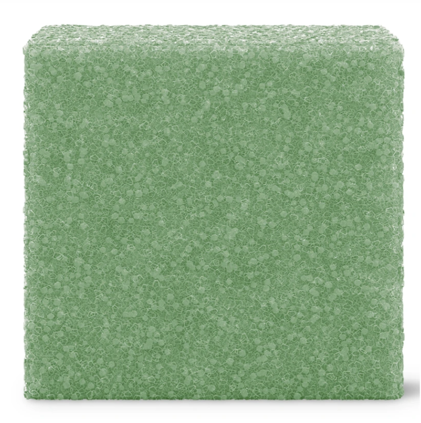 3.9 x 3.9 x 3.9" FloraFōM Cube (Green)