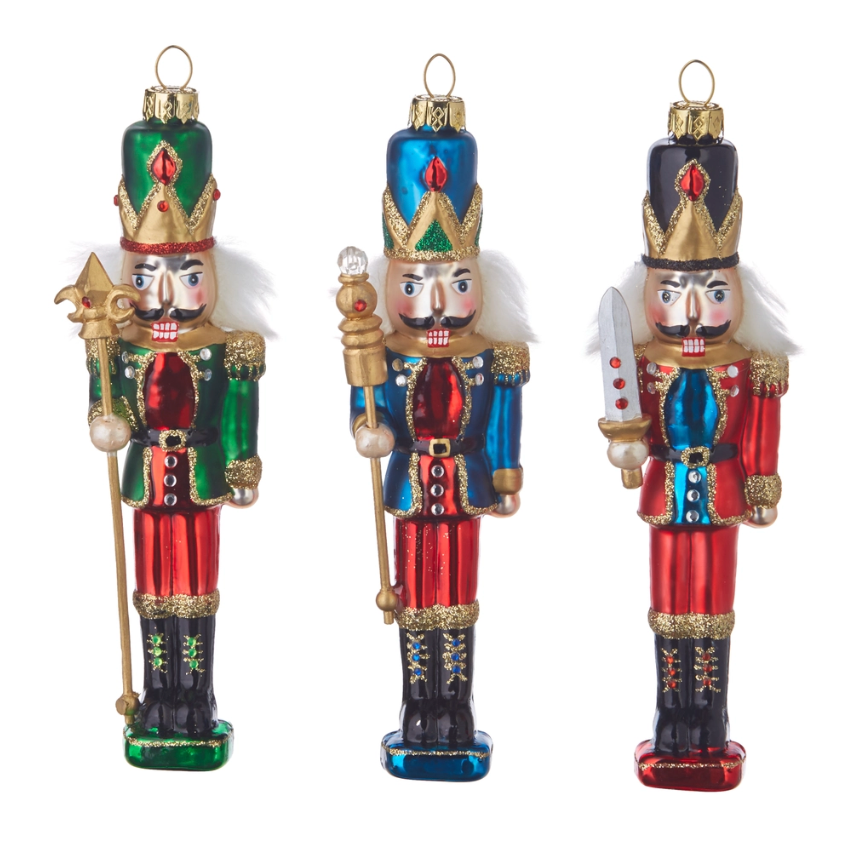 6.5" Nutcracker Ornament (Assorted, Purchase is for ONE)
