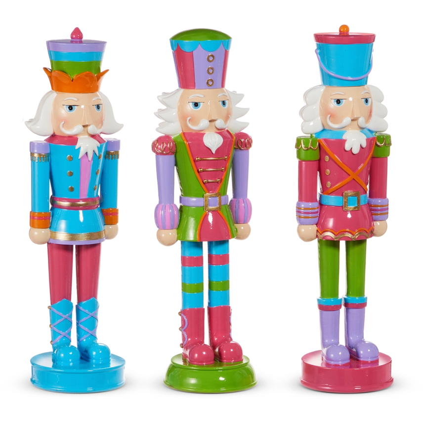 16" Jolly Nutcracker (Assorted, Purchase is for ONE)