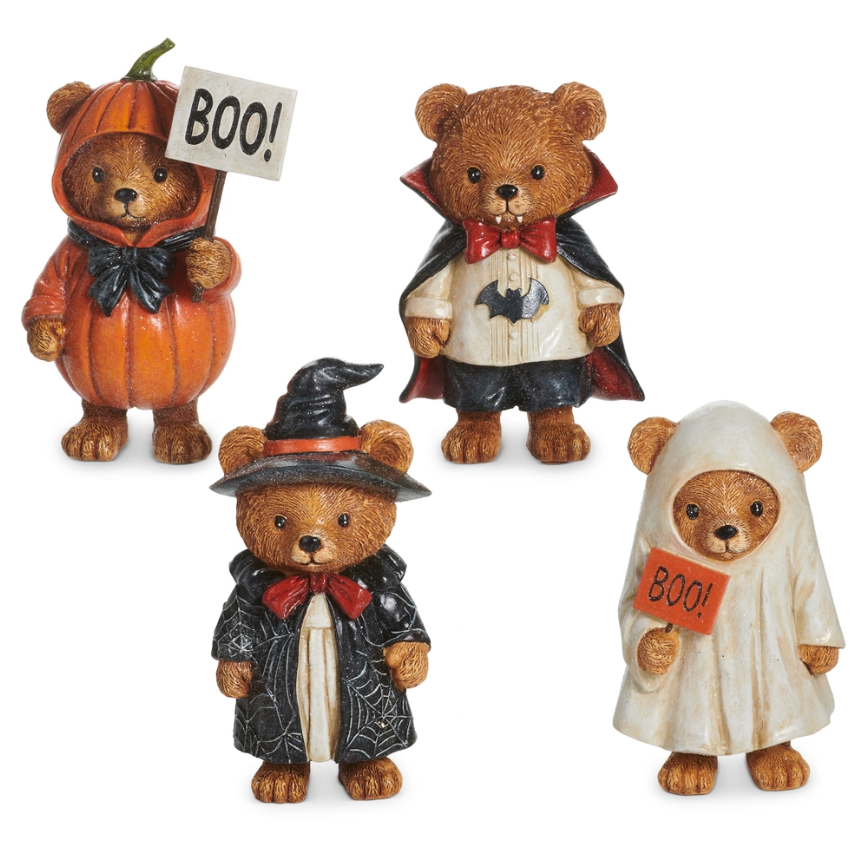 5.75" Beary Scary Costume Bear (Assorted, Purchase is for ONE)