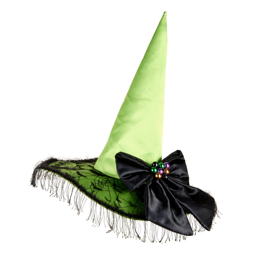 19" Green Witch Hat (Green)