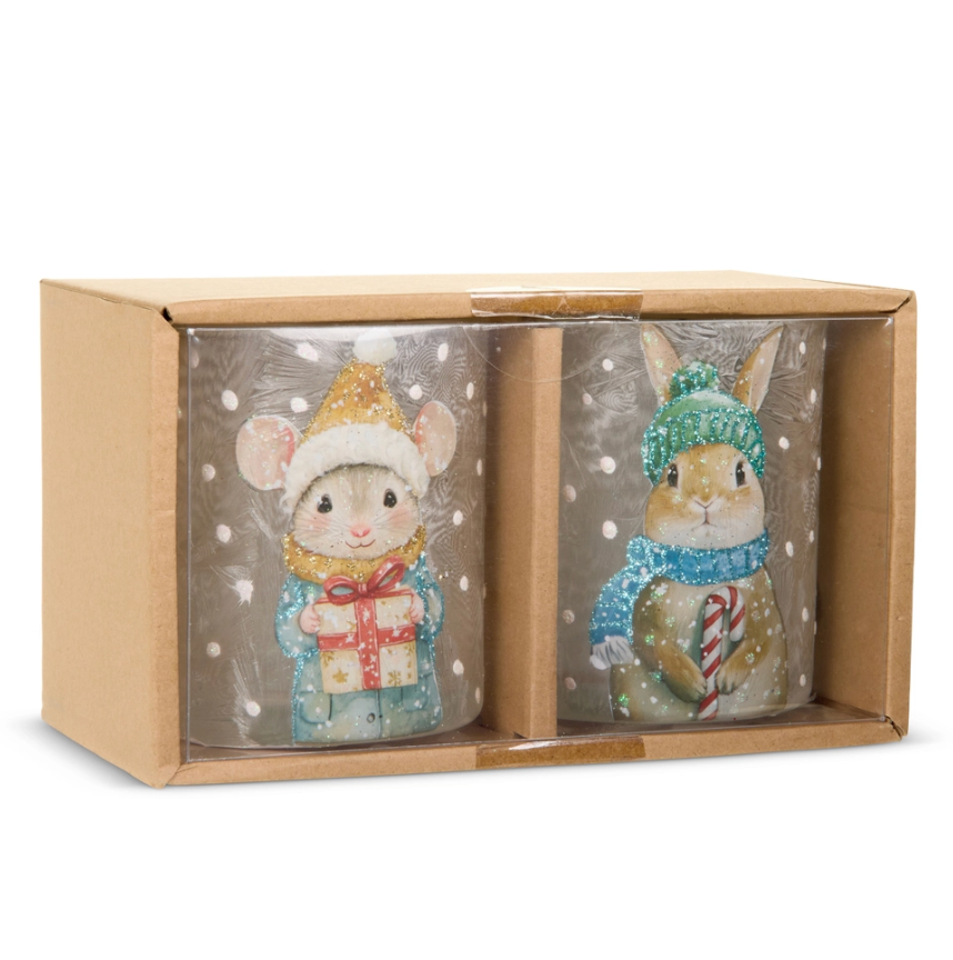 3.5" Box Of Frosty Critter Containers (Box of 2)