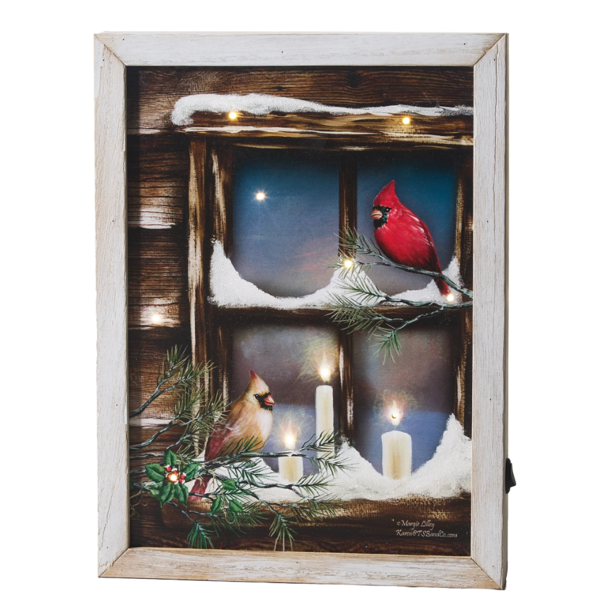 14" Flickers Of Peace Lit Print