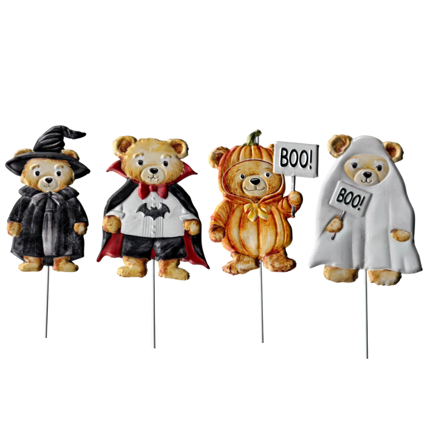 24.5" Beary Scary Treat-or-Treater Garden Stake (Purchase is for ONE)