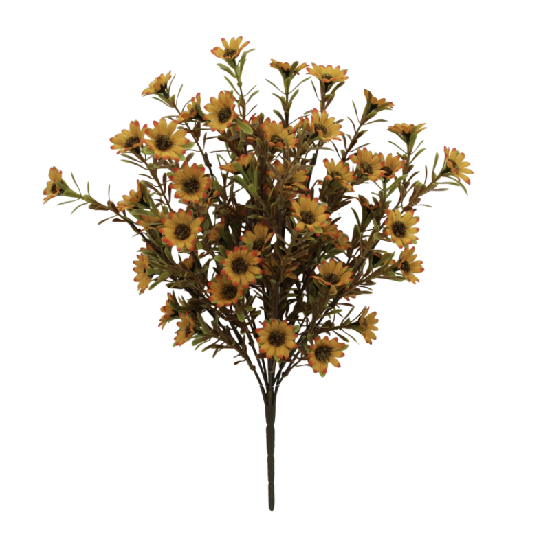 17" Daisy Bush X12 (Yellow)
