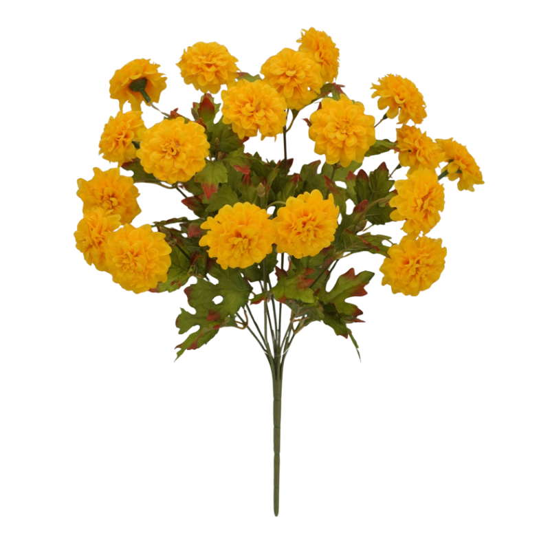 16" Marigold Bush X16 (Yellow)