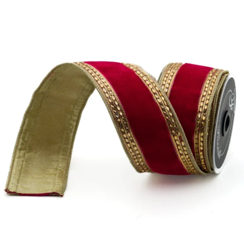2.5"X5YD Queen Victoria (Red) Farrisilk