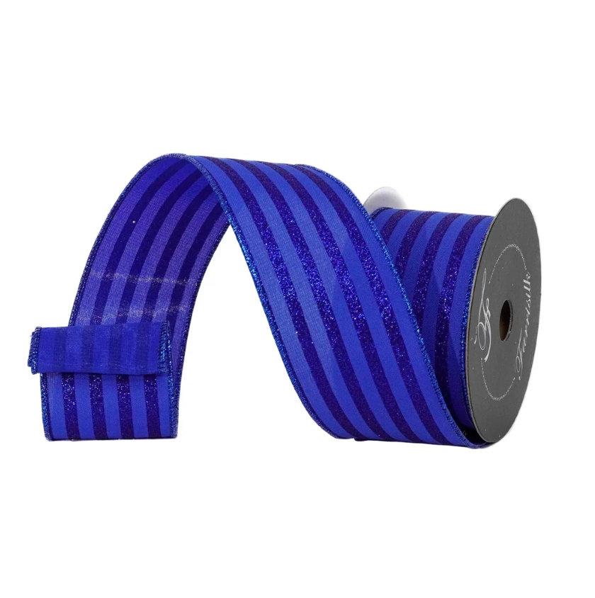 2.5"X10YD Unicolor (Royal Blue) Farrisilk