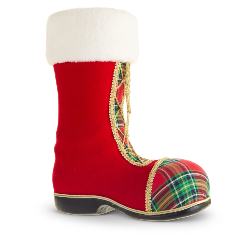 15.5" Velvet Boot
