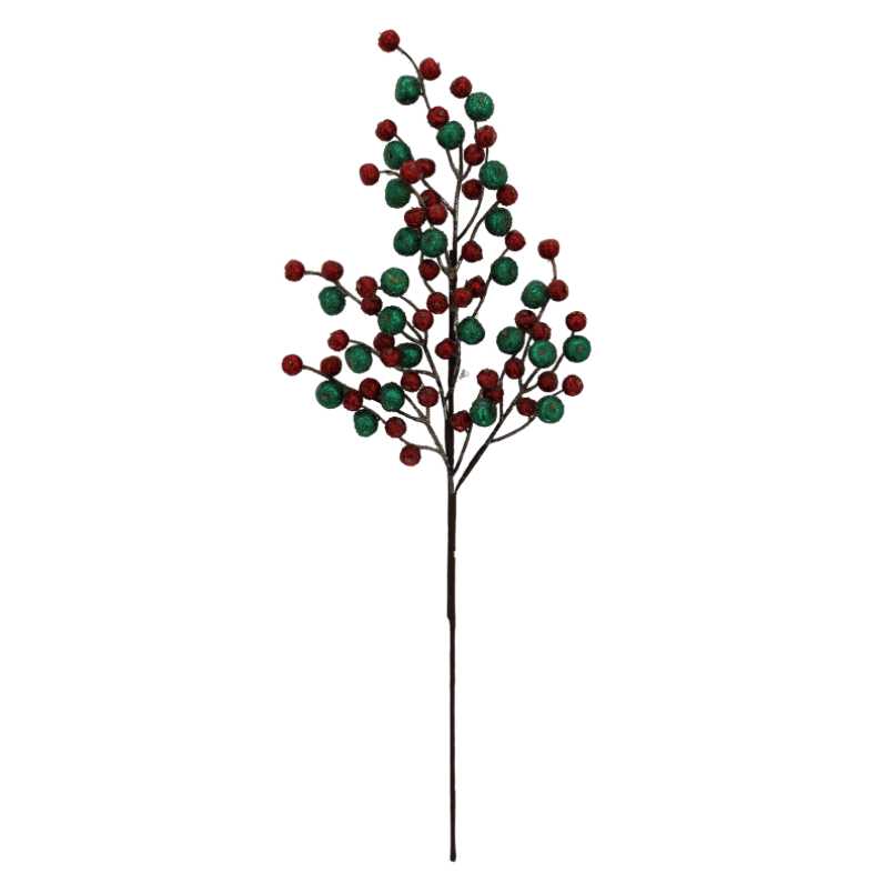 30" Mini Crabapple Spray (Red/Green)