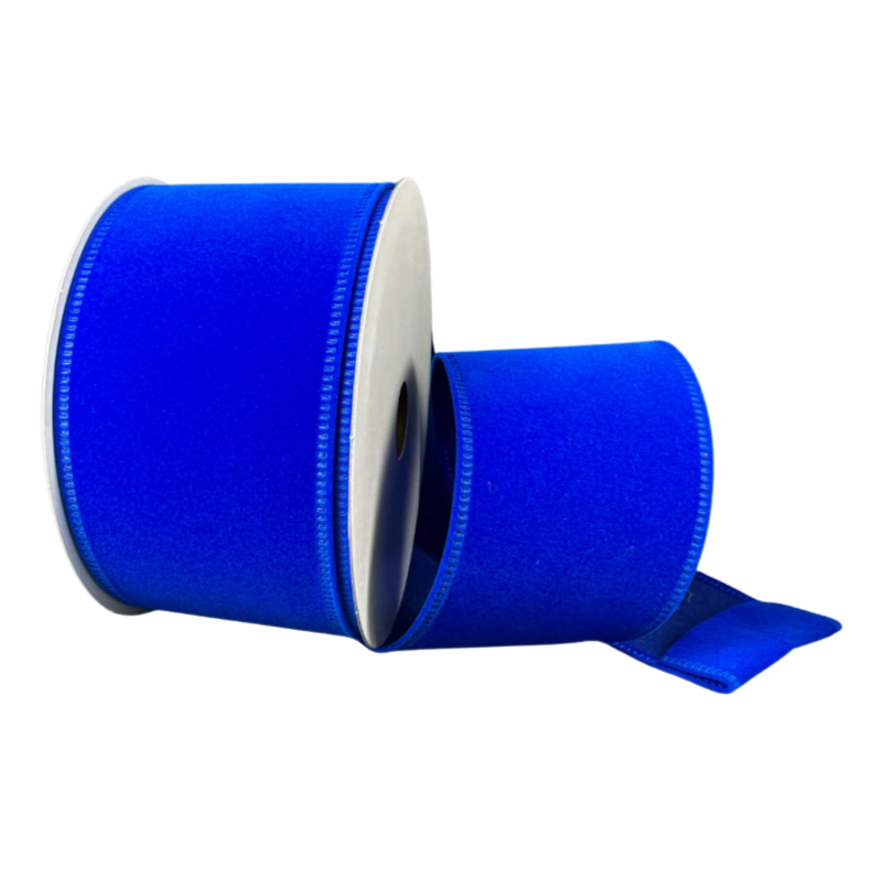 2.5"X10Y Velvet (Royal Blue)