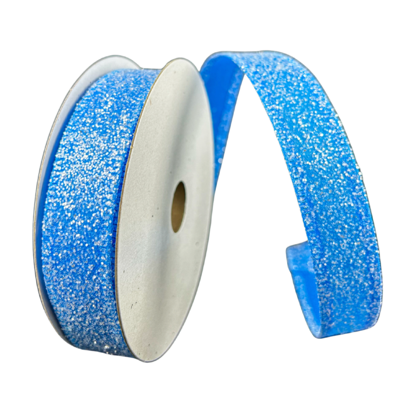 7/8"X10Y Glitter (Turquoise)