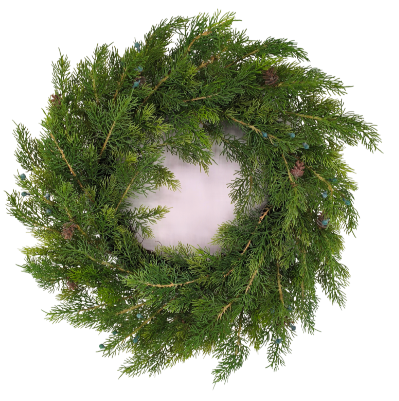 24" Cedar Wreath