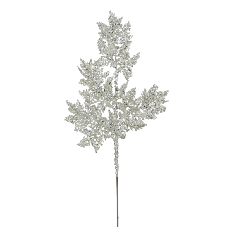 27.5" Glitter Sequin Pearl (Platinum)