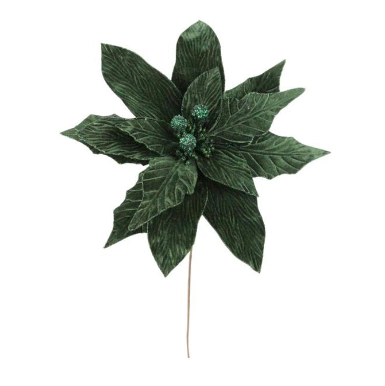 24"L x 17.5"Dia Poinsettia Stem