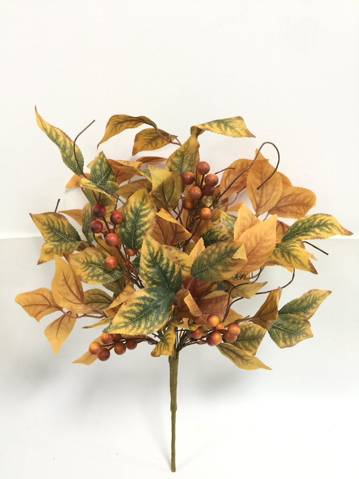 21" Fall Birch Leaf Berry