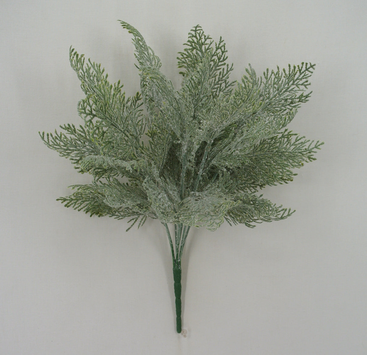 18" Frosted Cypress Bush X7