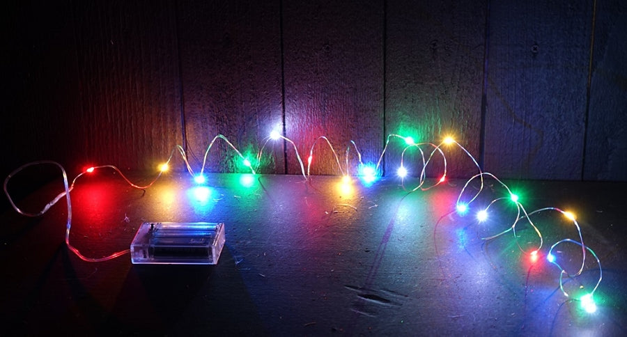 LED Fairy light Battery Operated (20 Multi-Color Lights)