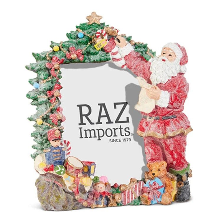 10" Christmas Time Picture Frame