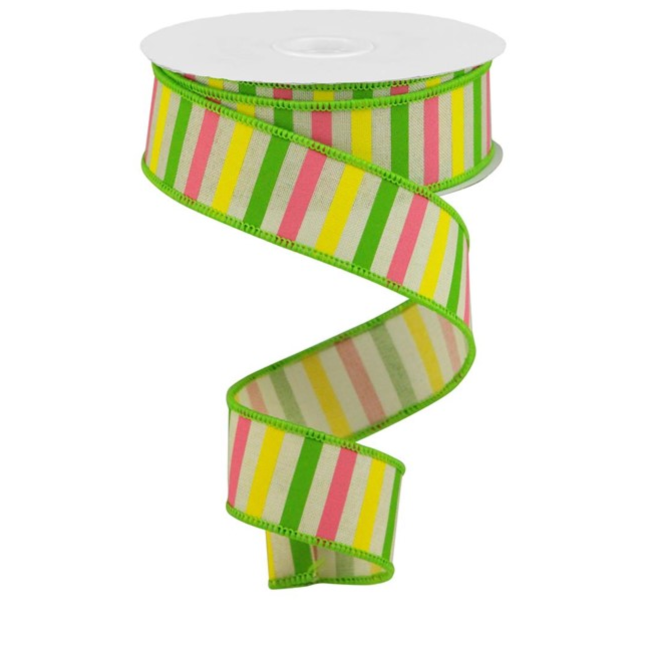 1.5"X10YD Horizontal Stripe On Royal